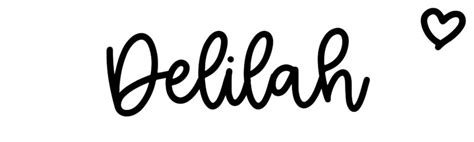 Delilah Name Meaning Origin Variations And More