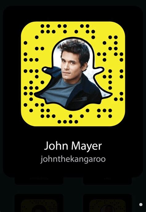 Pin By Snapchat On Celebrity Snapcode Lenses John Mayer Berklee