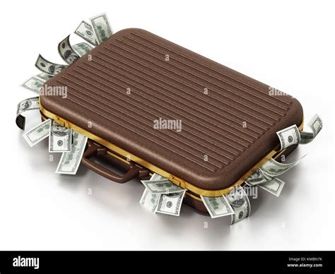 Briefcase Full American Dollars Money Hi Res Stock Photography And