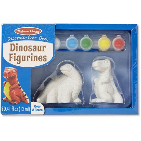 Melissa And Doug Decorate Your Own Dinosaur Figurines Craft Kit Paint 2