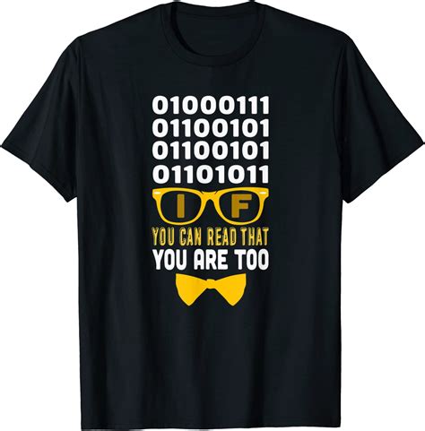Computer Binary Code Funny Computer Programmer Math Nerd T