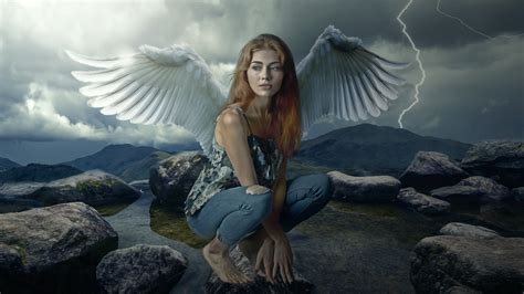 Female Angelic Angel K Ultra Hd Wallpaper Background Image Images And Photos Finder