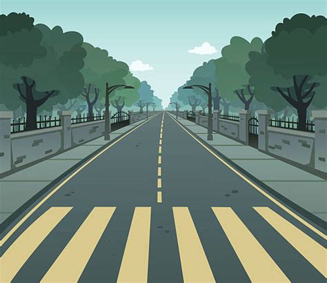 Royalty Free City Road Clip Art, Vector Images & Illustrations - iStock