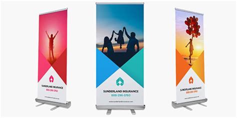 Retractable Banners And Pop Up Banners Print With Free Shipping