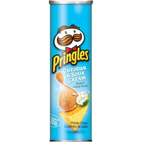 Pringles Cheddar And Sour Cream Potato Crisps 596 Oz Foods Co