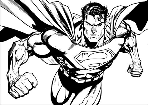 Superman Flounce Superman Kids Coloring Pages