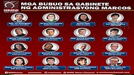 Pres. Marcos Jr. Cabinet Members candidates - YouTube