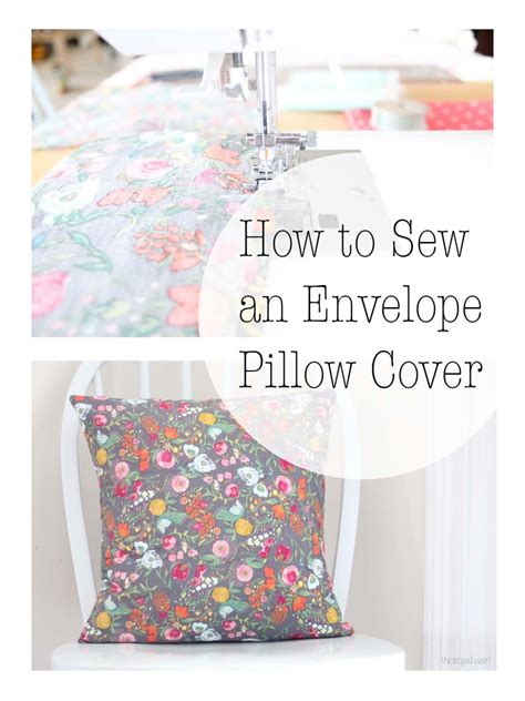 How to Sew a Pillow Cover for a 16 by 16 inch Pillow Form – The Willow