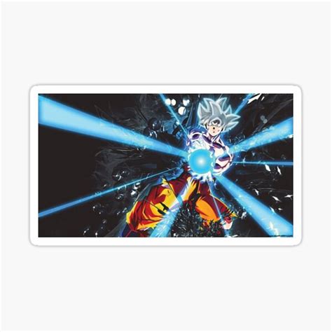 Ultra Instinct Goku Mastered Migatte No Gokui Sticker For Sale By