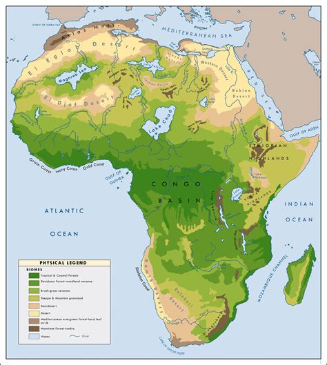 African Lakes Custom Map Reu4