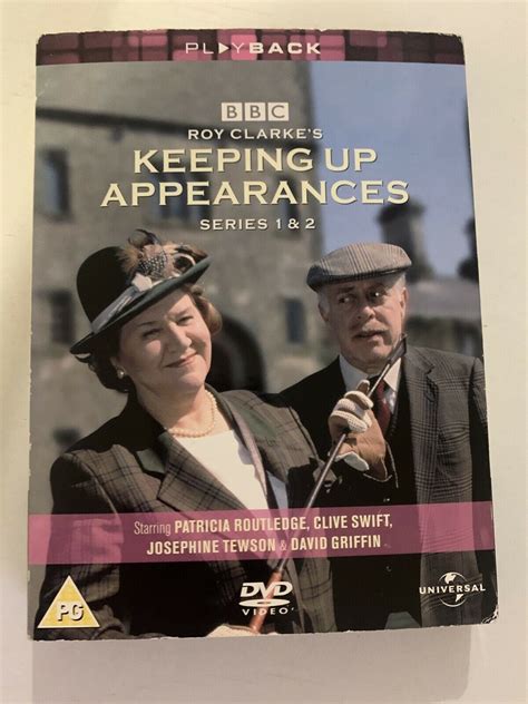 Roy Clarkes Keeping Up Appearances Series 1 And 2 Dvd 1995 Region