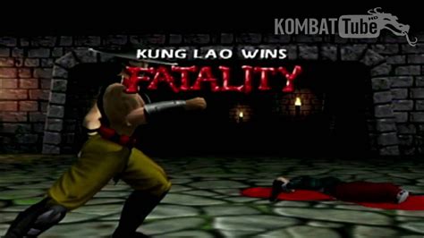 Mk4gold Kung Lao Hat Slices Fatality Youtube