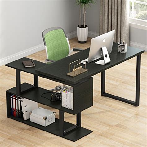 Along with the functionality of a study desk in terms of whether it is suitable with regard to its size, availability of pull out drawers (and cabinets), height (choose a study desk that is ergonomically perfect for you when you are seated), and etc, any individual getting a study table would also want it to. Tribesigns Modern L-Shaped Desk, 55″ Rotating Desk Corner ...