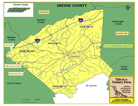 Greene County Tennessee Century Farms