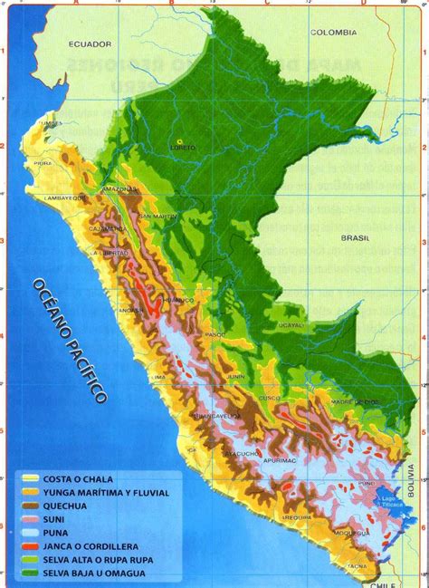 Las Regiones Naturales Del Peru Las Regiones Naturales Del Peru