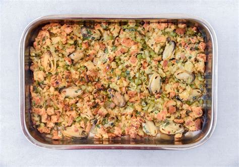 Southern Cornbread And Oyster Dressing Recipe Oyster Dressing