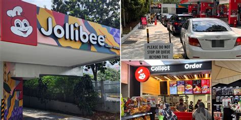 Jollibee Opens Drive Thru In Jurong Spring Get Your Fried Chicken To