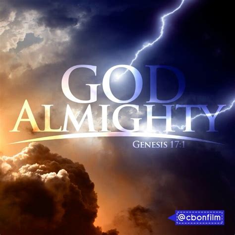 God Almighty Genesis 171 Genesis 17 God Almighty God Created The