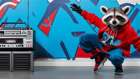 Hip Hop Raccoon Ai Generated Artwork Nightcafe Creator