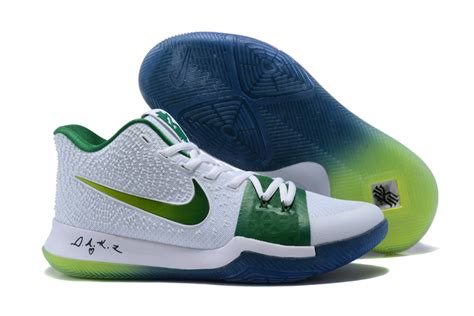 Mens Nike Kyrie 3 Boston Celtics Pe Kyrie Irving Basketball Shoes