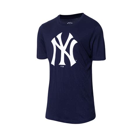 Camiseta Fanatics Mid Essentials Crest New York Yankees Navy Fútbol