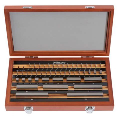 Mitutoyo 516 963 11 47 Blocks Metric Gauge Block Set Available Online