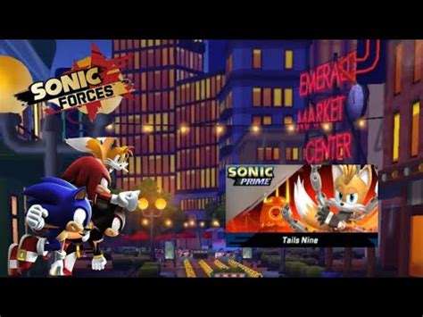Sonic Forces Amy Rose Silver Do Tails Nine Missions Sonic Prime
