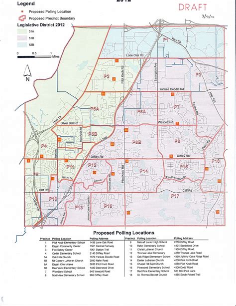 Council Gets First Look At Proposed Precinct Boundary Changes Eagan