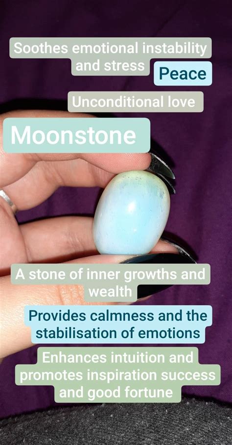 Moonstone In 2020 Emotions Unconditional Love Good Fortune