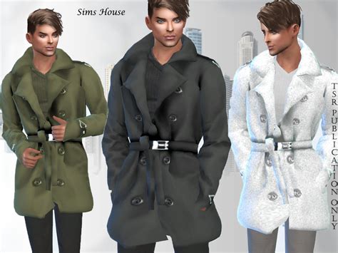 Sims Houses Mens Cloak