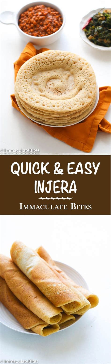 Maybe you would like to learn more about one of these? Injera - Immaculate Bites | Ethiopian food, Food, Recipes