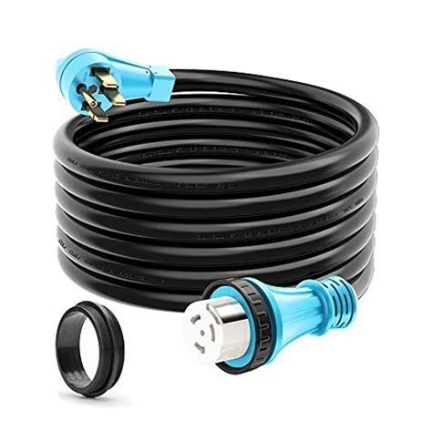 Circlecord Ul Listed 50 Amp 25 Feet Rv Cord With Locking Connector