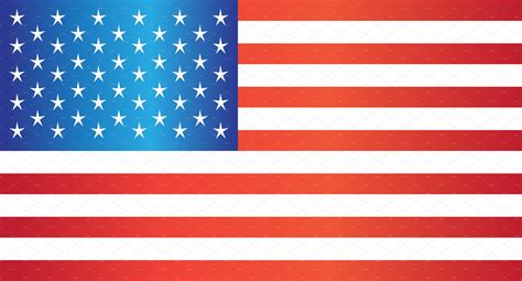 USA flag vector, American flag 2 ~ Icons ~ Creative Market