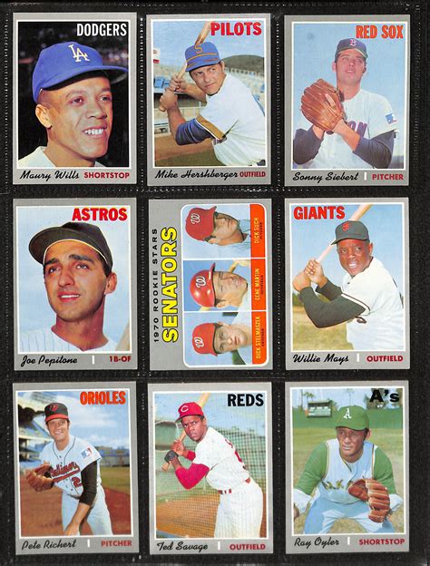 I found it, as i found so many of the baseball cards from my childhood, rooting through the 1970's commons at. Lot Detail - 1970 Topps Complete Baseball Card Set w ...