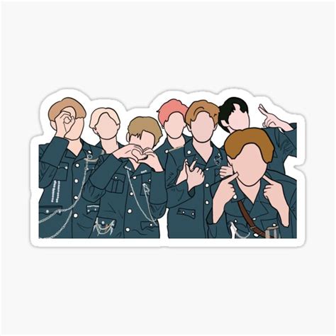 Nct U Kpop Group Sticker For Sale By Polol Redbubble