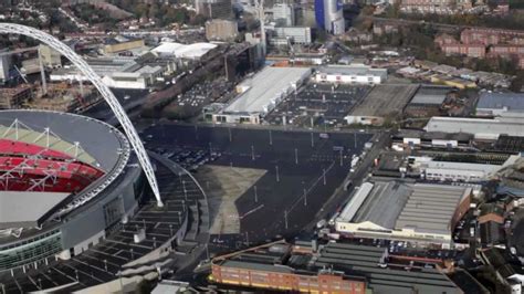 Wembley Stadium Aerial View Youtube