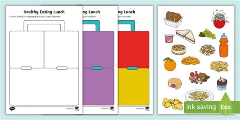 Healthy Eating Lunch Activity Teacher Made Twinkl