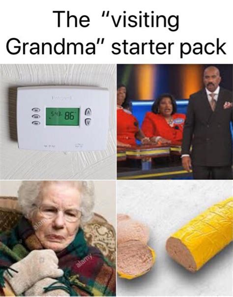Visiting Grandma Starter Pack Rstarterpacks