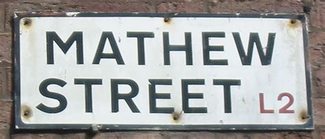Mathew Street Liverpool Liverpool In A Nutshell