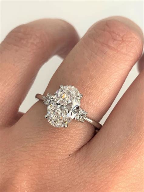 Dainty Round Stone Engagement Ring Setting In K White Gold