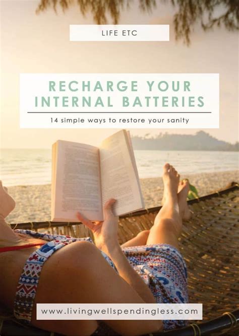 14 Ways To Recharge Your Internal Batteries Best Self Care Tips