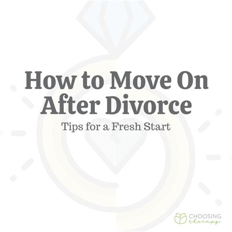 How To Move On After Divorce 10 Tips For A Fresh Start