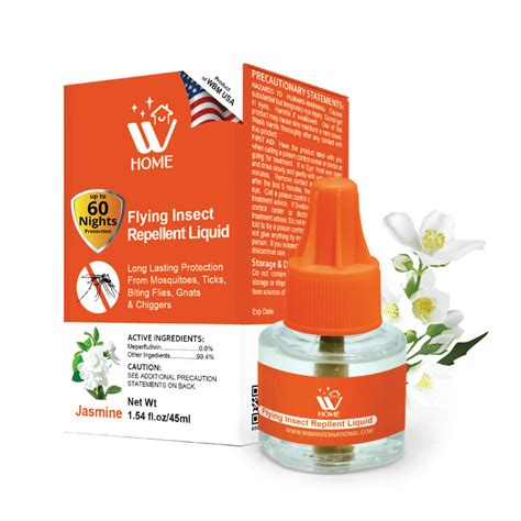 Buy W Home Mosquito Repellent Liquid Jasmine 45 Ml Online