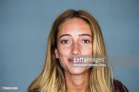 Young Woman Smiling Portrait Photo Getty Images