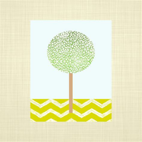 Simple Tree Print Kids Art Kids Wall Art Playroom Art Childrens Art