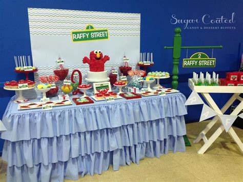 Dessert Table Elmo Party Dessert Buffet Dessert Table