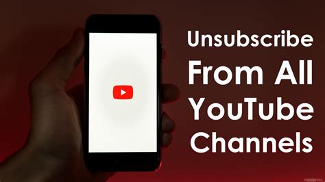 How To Unsubscribe From All Youtube Channels In 2024