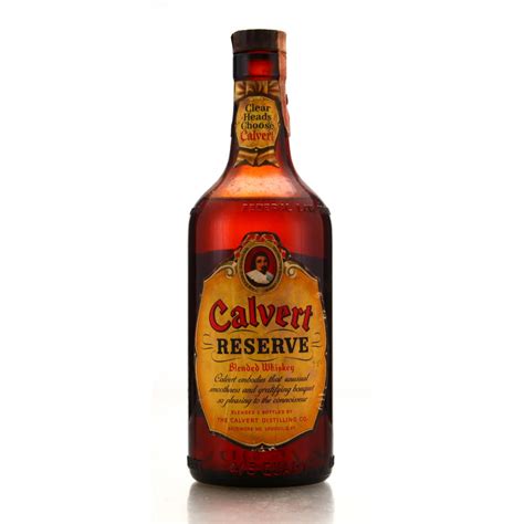 Calvert Reserve Blended Whiskey 1942 Whisky Auctioneer