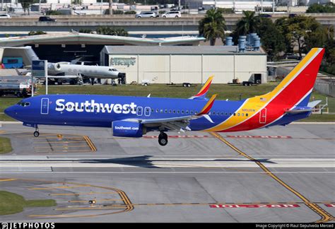 N8526w Boeing 737 8h4 Southwest Airlines Raul Sepulveda Merced