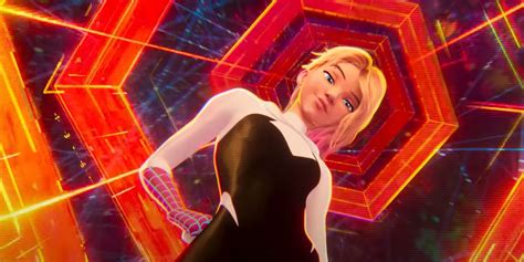 Spider Man Across The Spider Verse Teaser Gwen Stacy Evades A